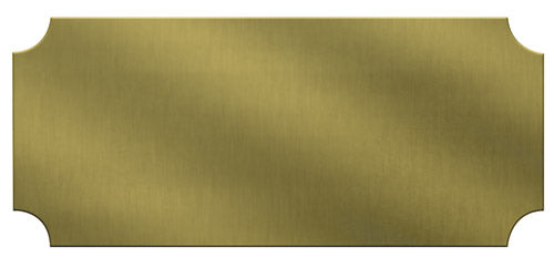 GRS® Heavy Brass Name Plates