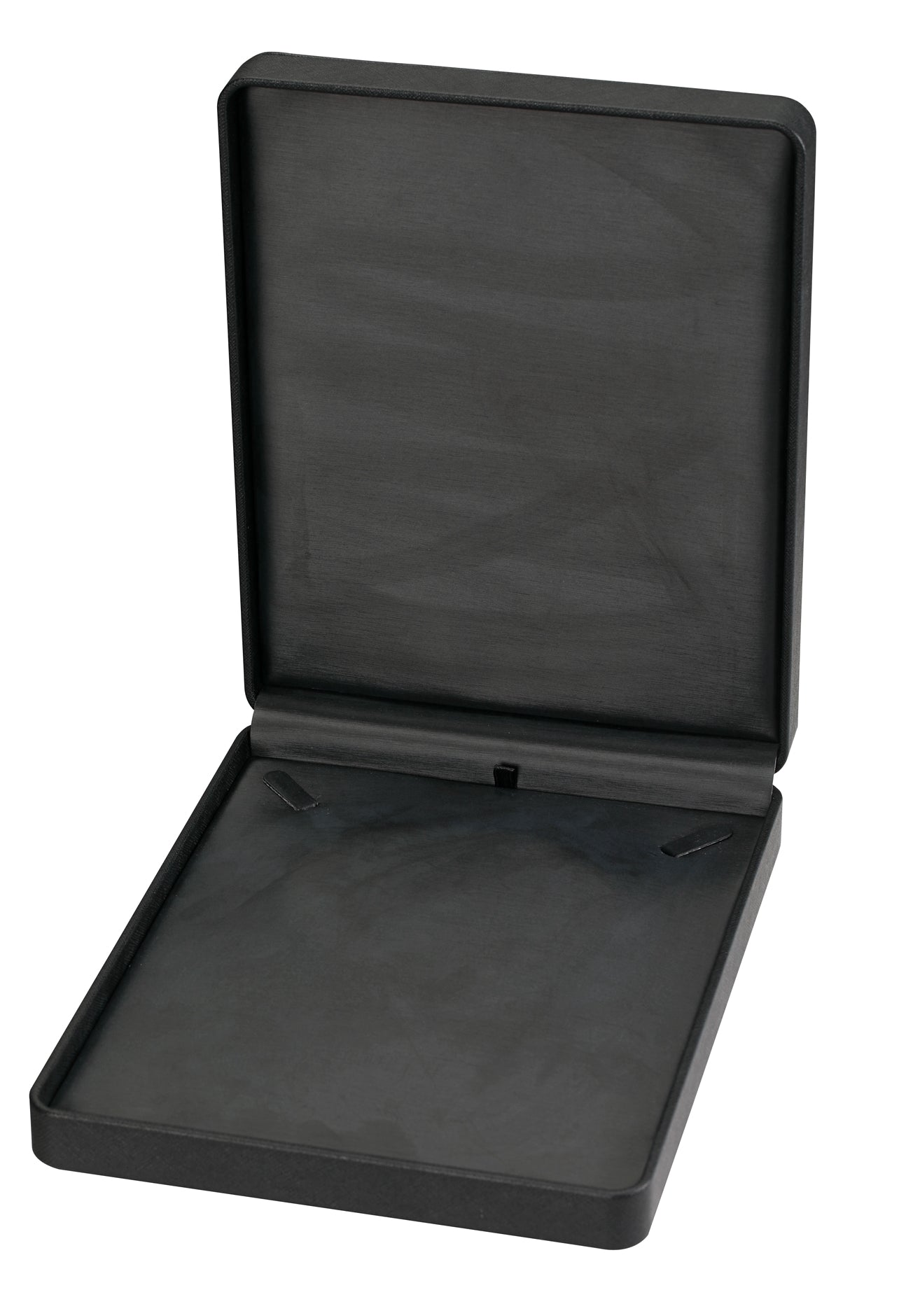 Large Necklace Box in Brushed Carbon Black