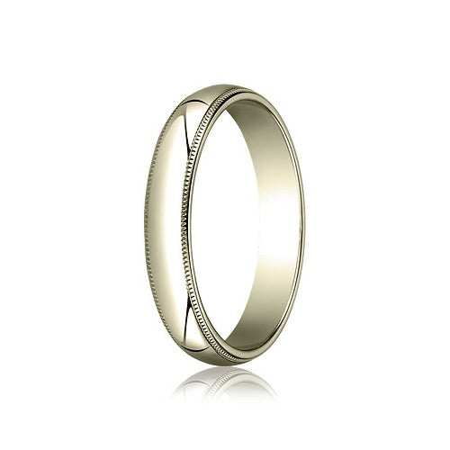 14k Yellow 3 mm Miligrain Band