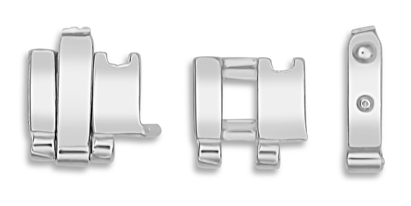 14K White Gold Lock