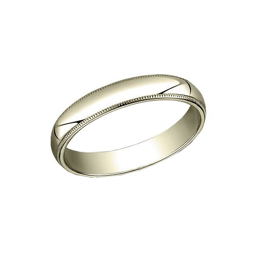 14k Yellow 3 mm Miligrain Band