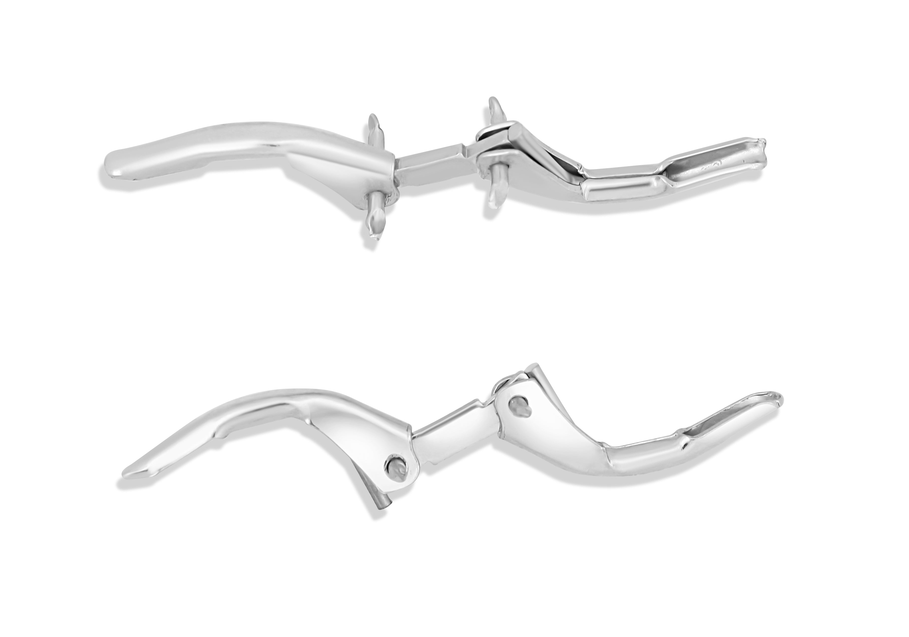 14K JUMBO LB Clip Pair (Stainless Steel Spring)