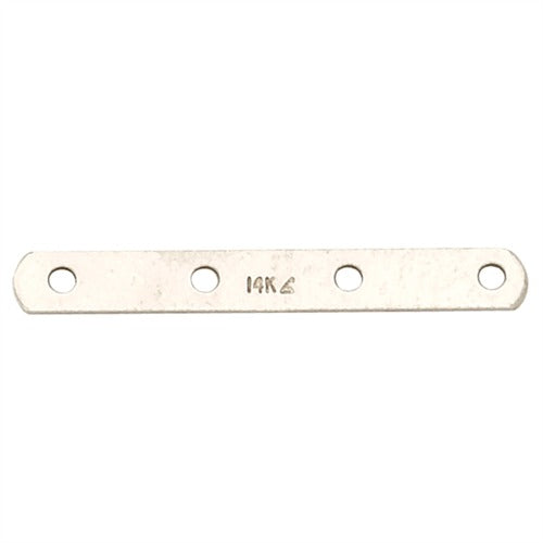 14k White 4-Strand Pearl Divider