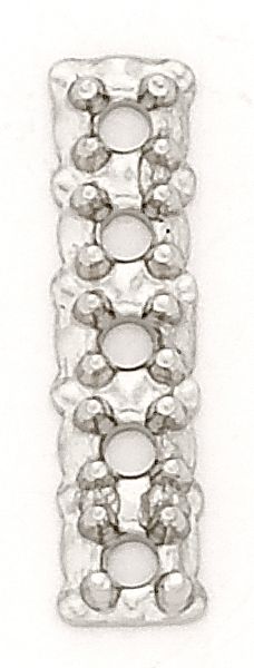 14K ILLUSSION TOP SET 4 mm/02PT