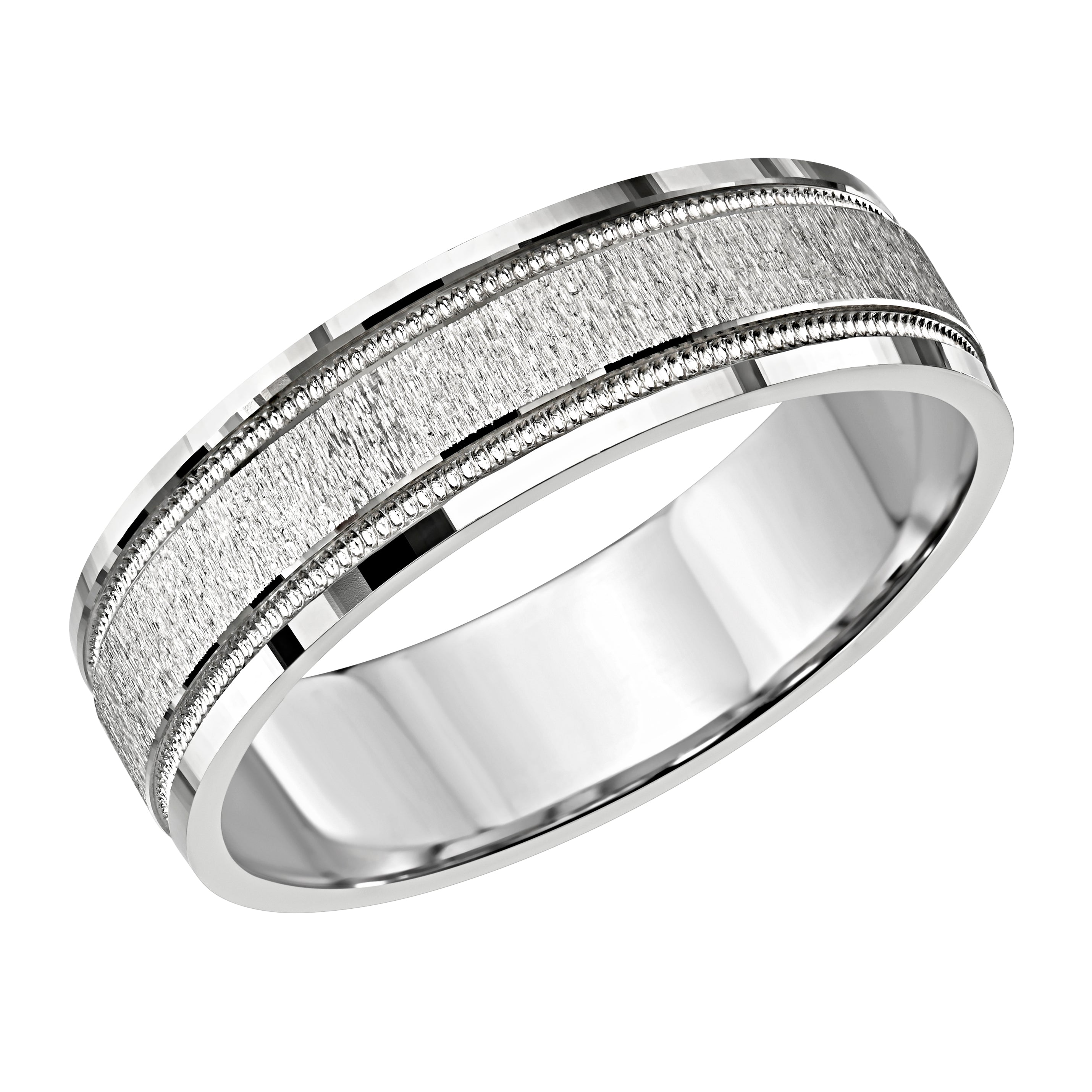 Swiss Cut Fancy Bands™ 14K 6mm, Style 602 Flat