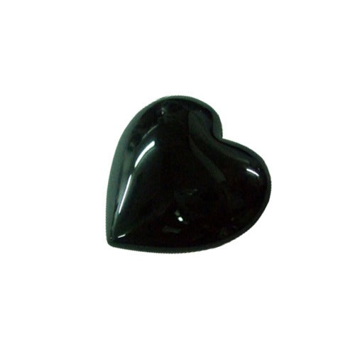 Heart Shape Cabochon Onyx, 7.0 mm
