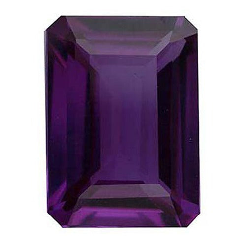 Emerald Cut Synthetic Alexandrite