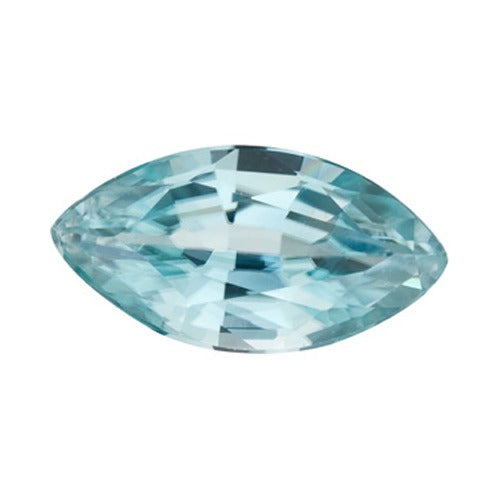 Marquise Synthetic Blue Zircon