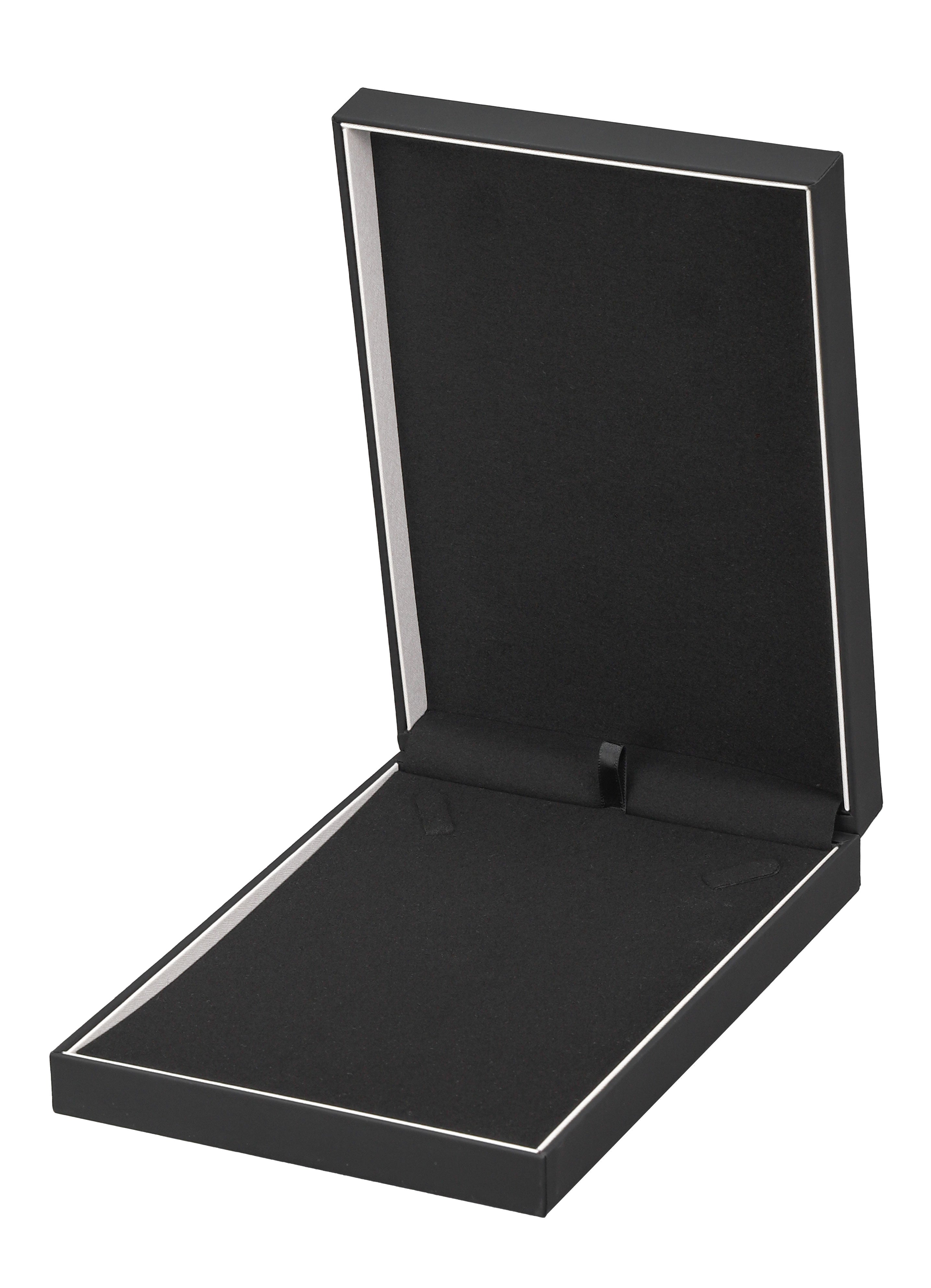"Stealth" Necklace Box in Matte Black