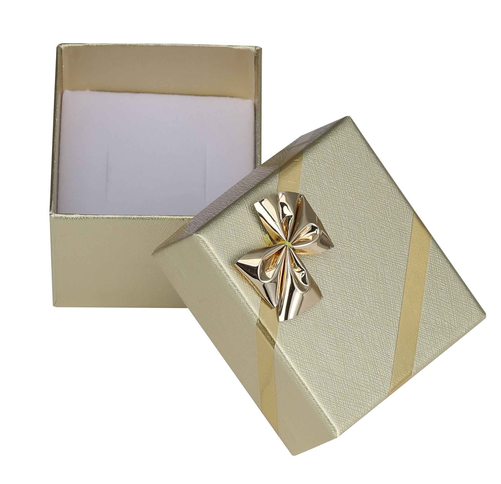 Ring Boxes with Bows Pk of 48