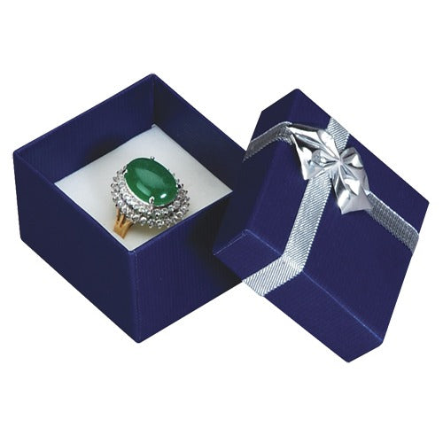 Ring Gift Boxes - Colorful Floral Bow Tie Gift Boxes