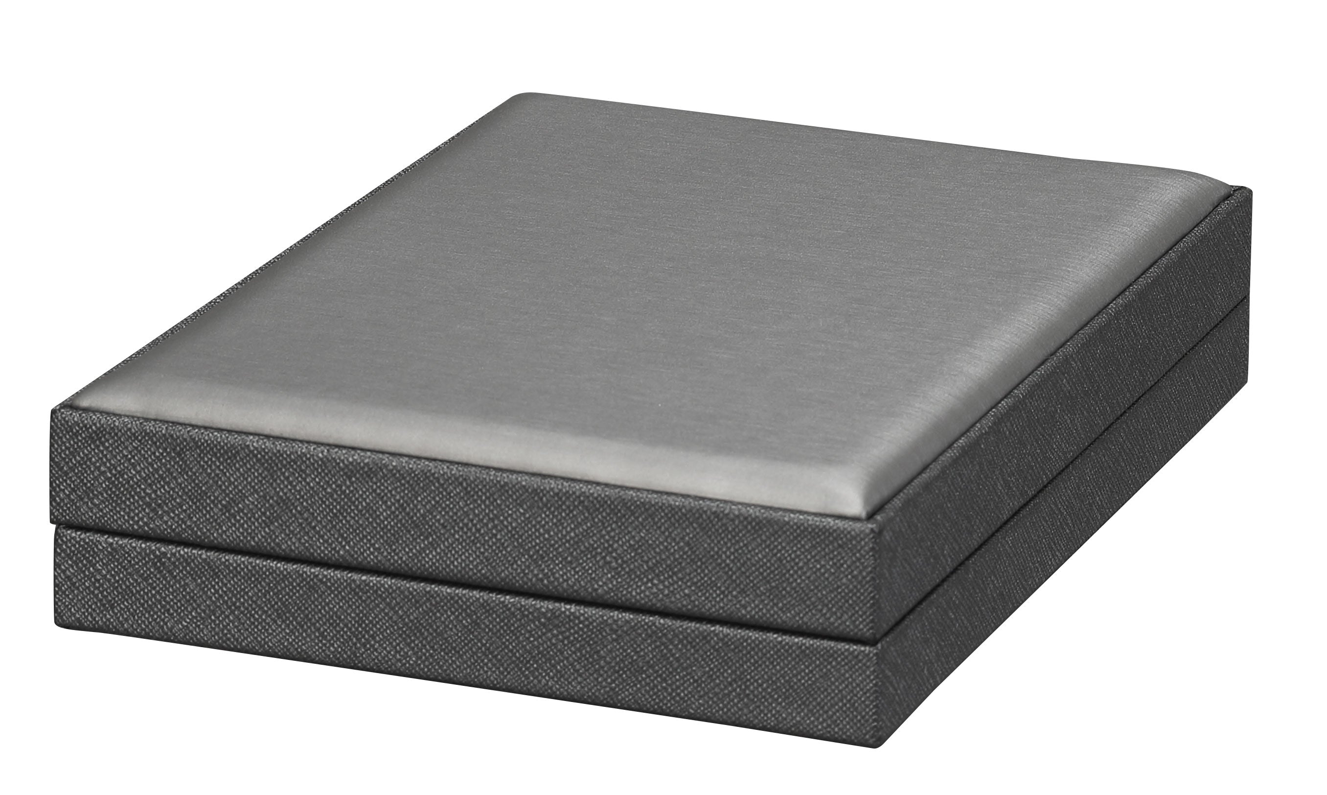 Large Necklace Box in Brushed Palladium