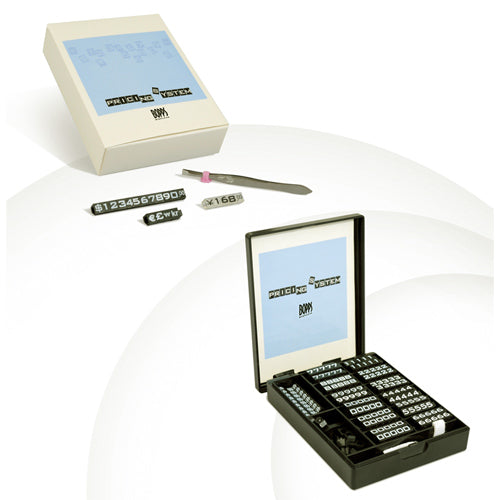 Interlocking Pricing Set, 471 Characters