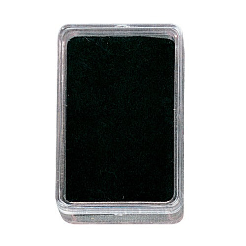 Acrylic Gem Boxes w/Black Flat-Foam Inserts, Pk/12