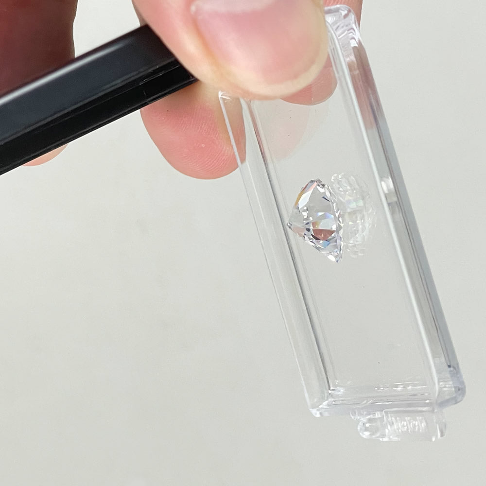 Gel Coated Gem Stone Display Box