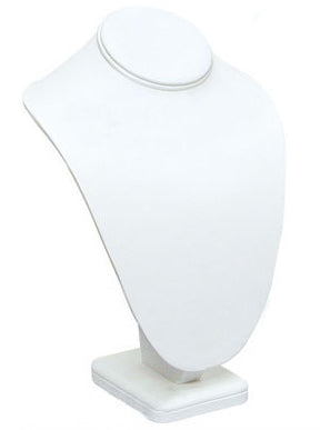 Tall Standing Jewelry Set Bust Displays, 11"H