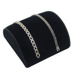 Half Moon Display - Black Velvet