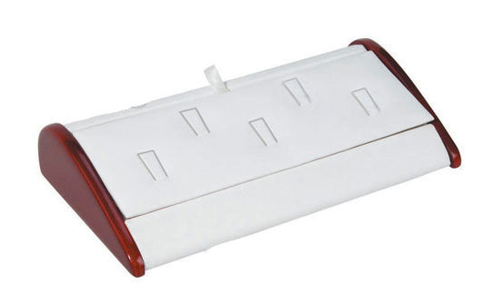 5-Slot Ring Ramps in Pearl & Mahogany, 8.5" L x 4.38" W