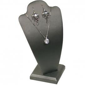 Mini Earring + Pendant Combination Bust Displays, 5.5" L x 4.88" W