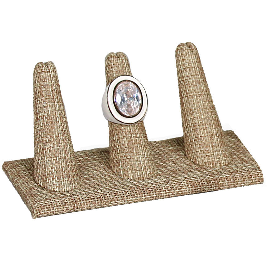 3-Finger Ring Displays, 4.88" L x 2.25" W