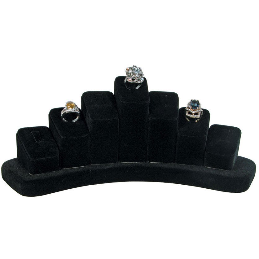 7 - Clip Rings Stand - Black Velvet