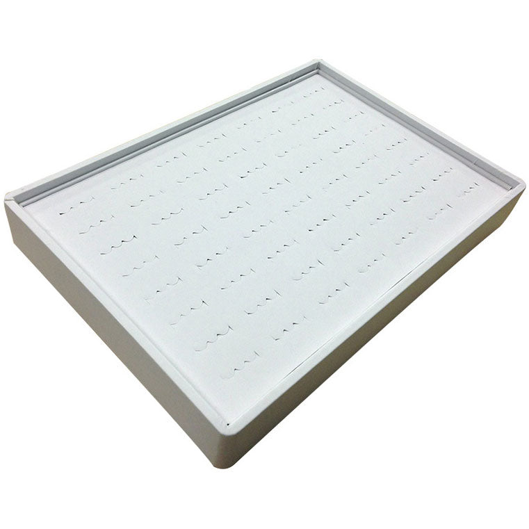 56-Slot Stackable Ring Trays, 12" L x 8.75" W