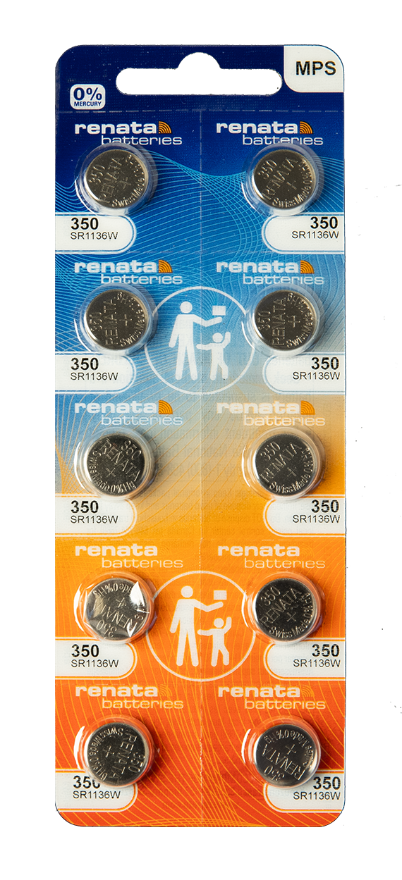 Renata 350 battery pk/10