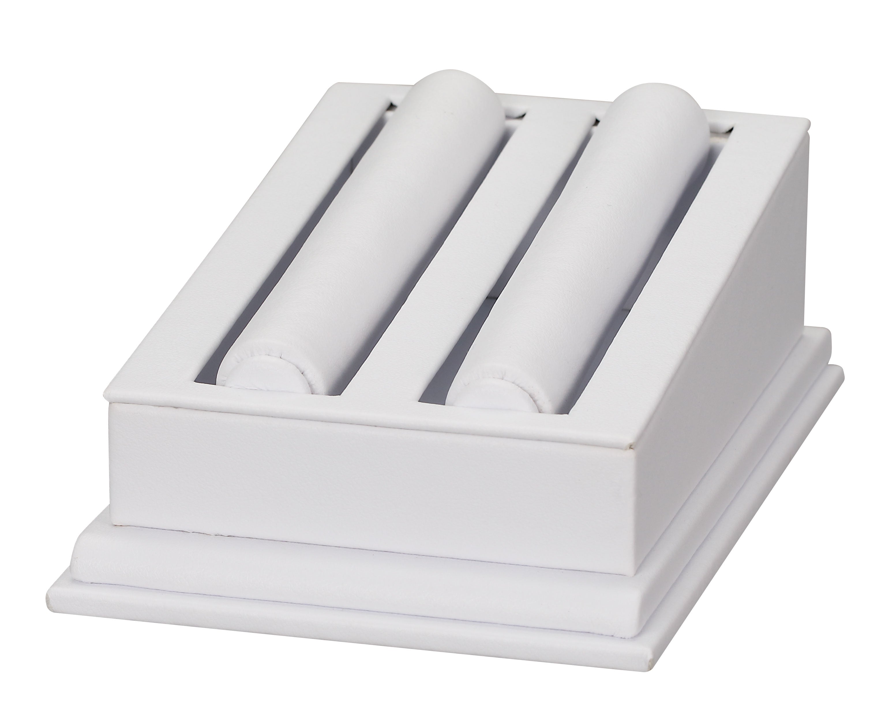 2-Tube Stackable Ring Displays, 3.75" L x 5.25" H