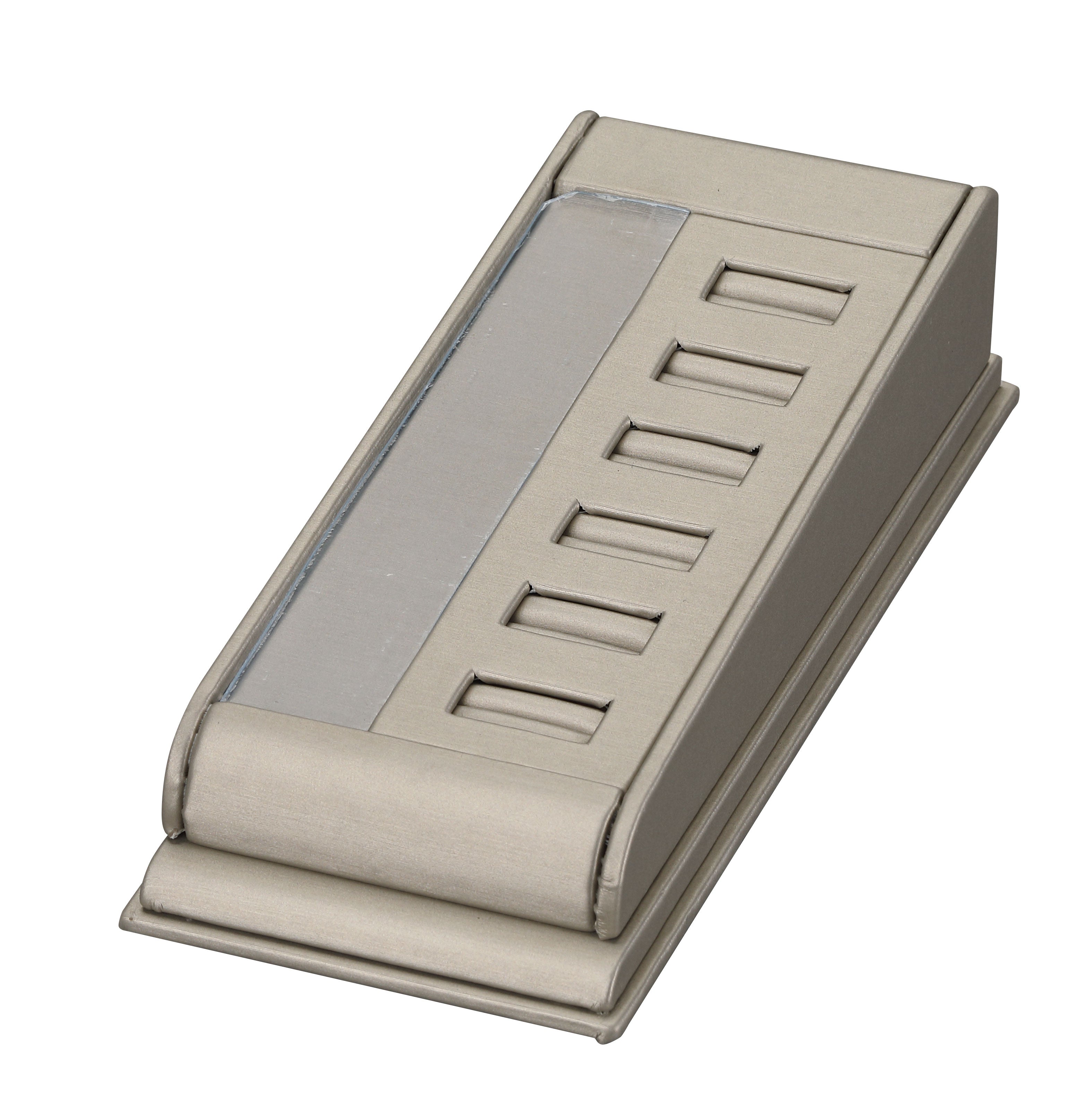 6 Ring Slot Display With Writing Window, 3.25" x 8"