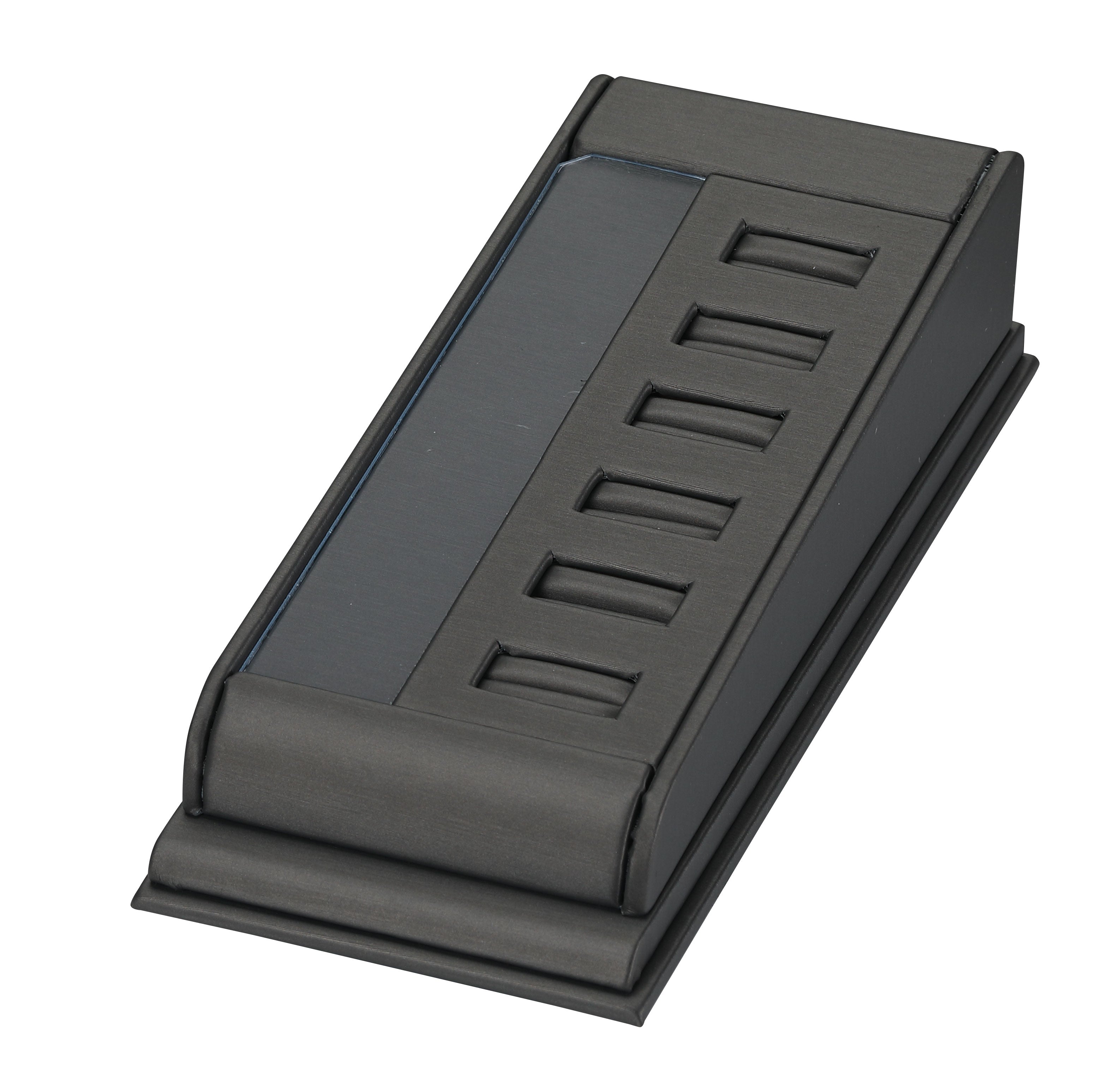 6 Ring Slot Display With Writing Window, 3.25" x 8"
