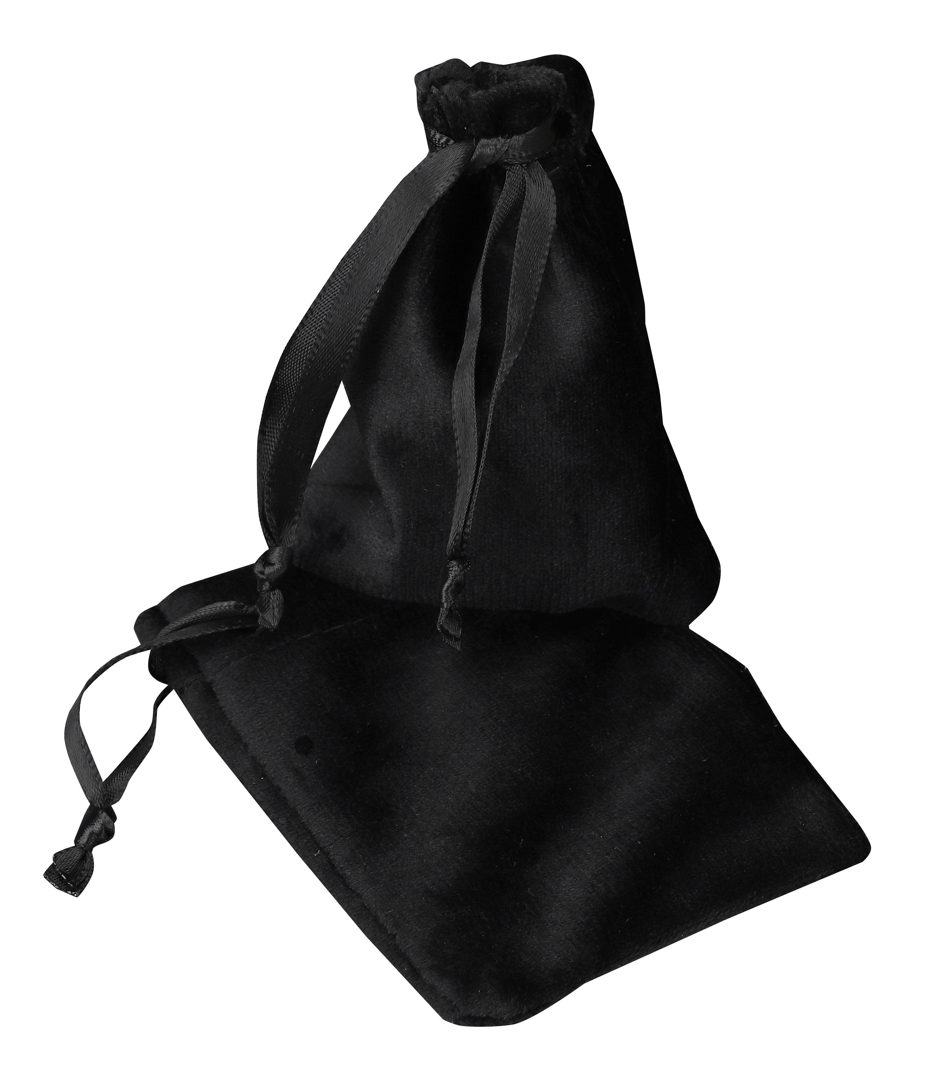 Deluxe Drawstring Pouches in Plush Velvet, Pk/20