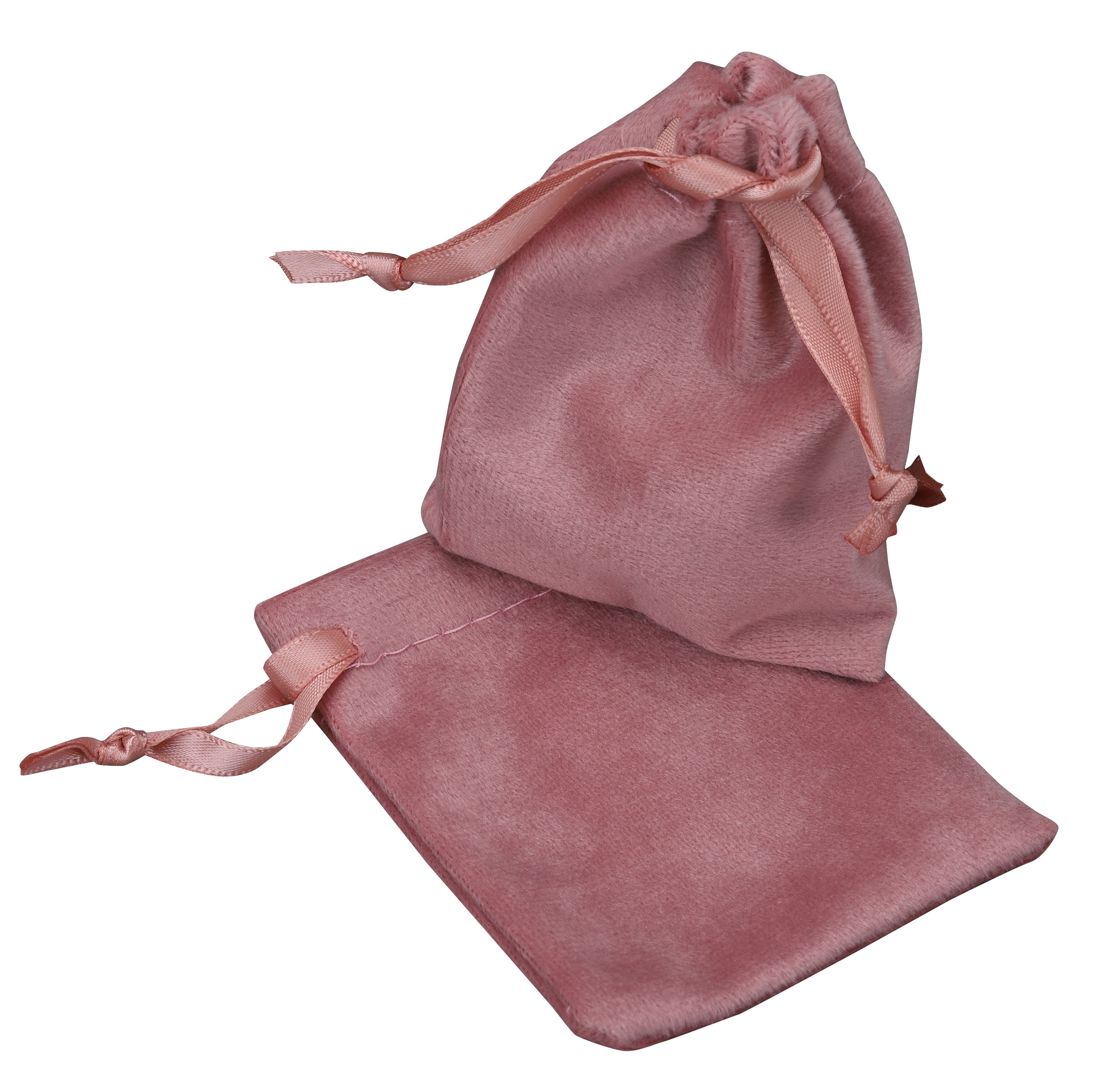 Deluxe Drawstring Pouches in Plush Velvet, Pk/20