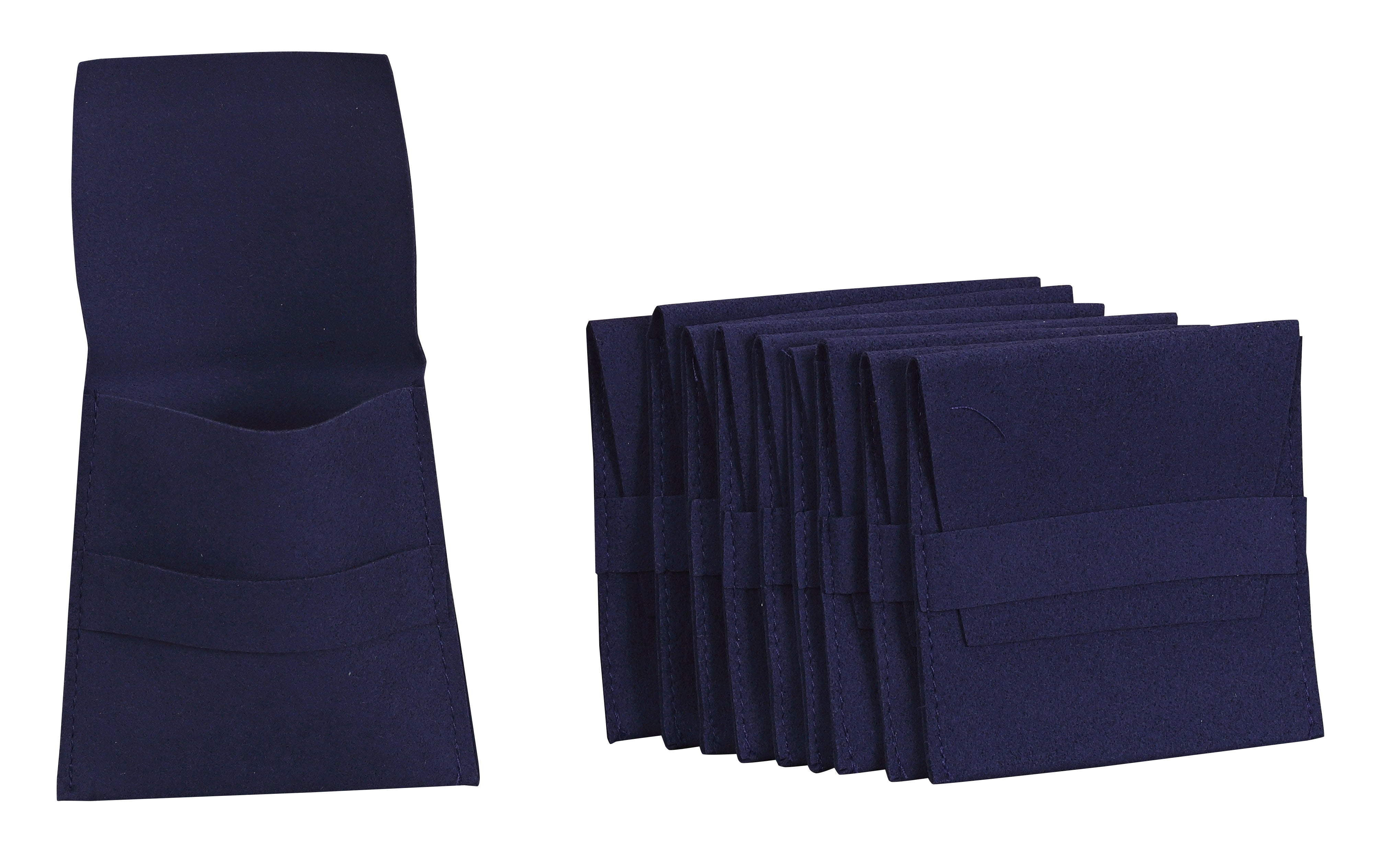 Microsuede Pouch With Flap Pk of 20