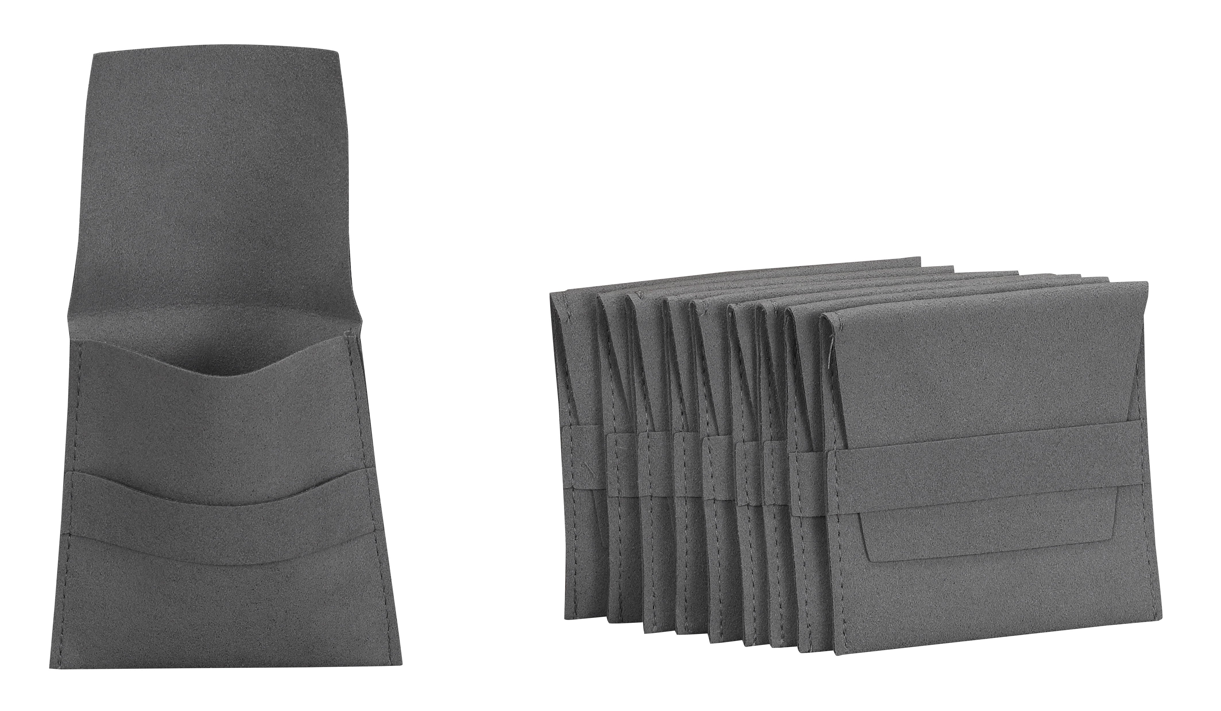 Microsuede Pouch With Flap Pk of 20