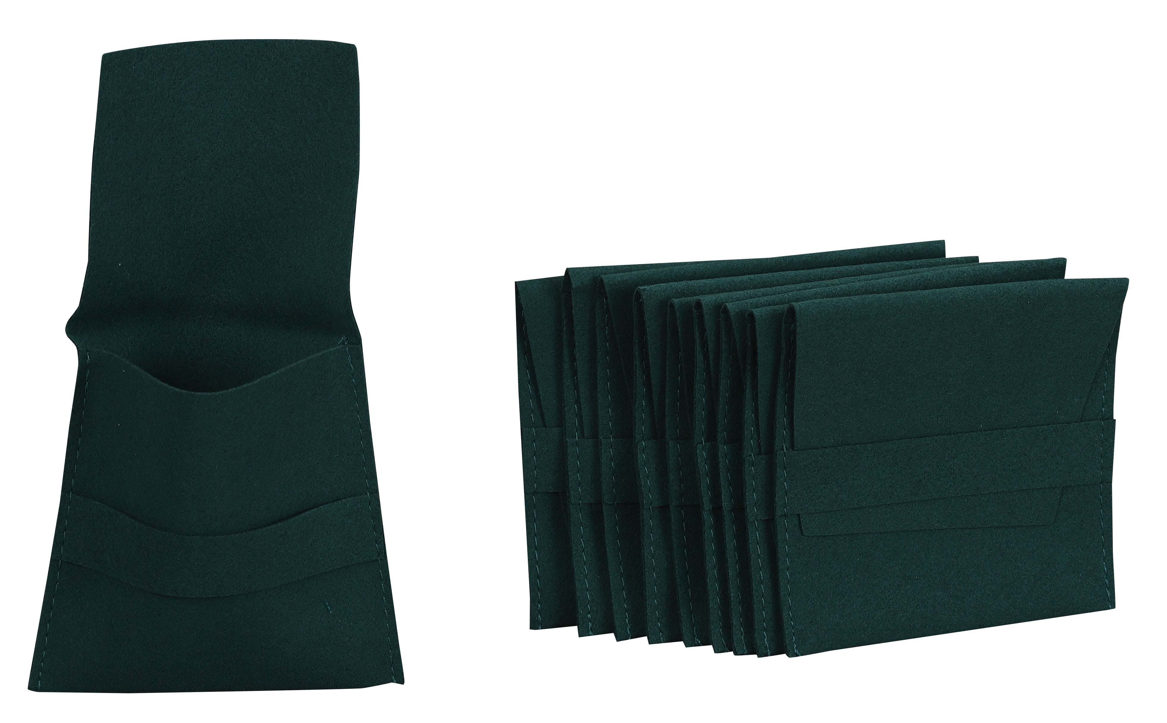 Microsuede Pouch With Flap Pk of 20