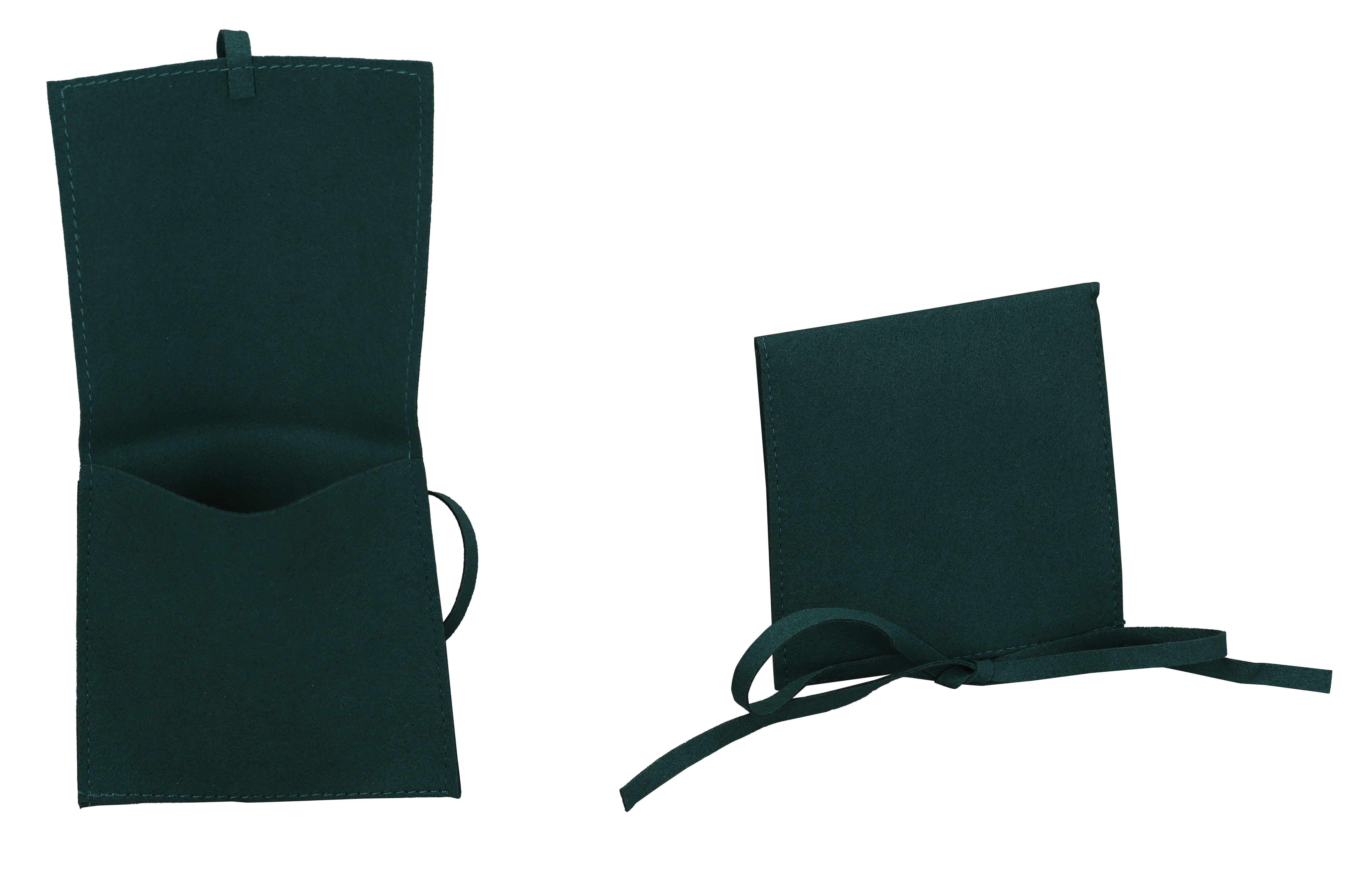 MICROSUEDE POUCH WITH STRINGS Pk of 20