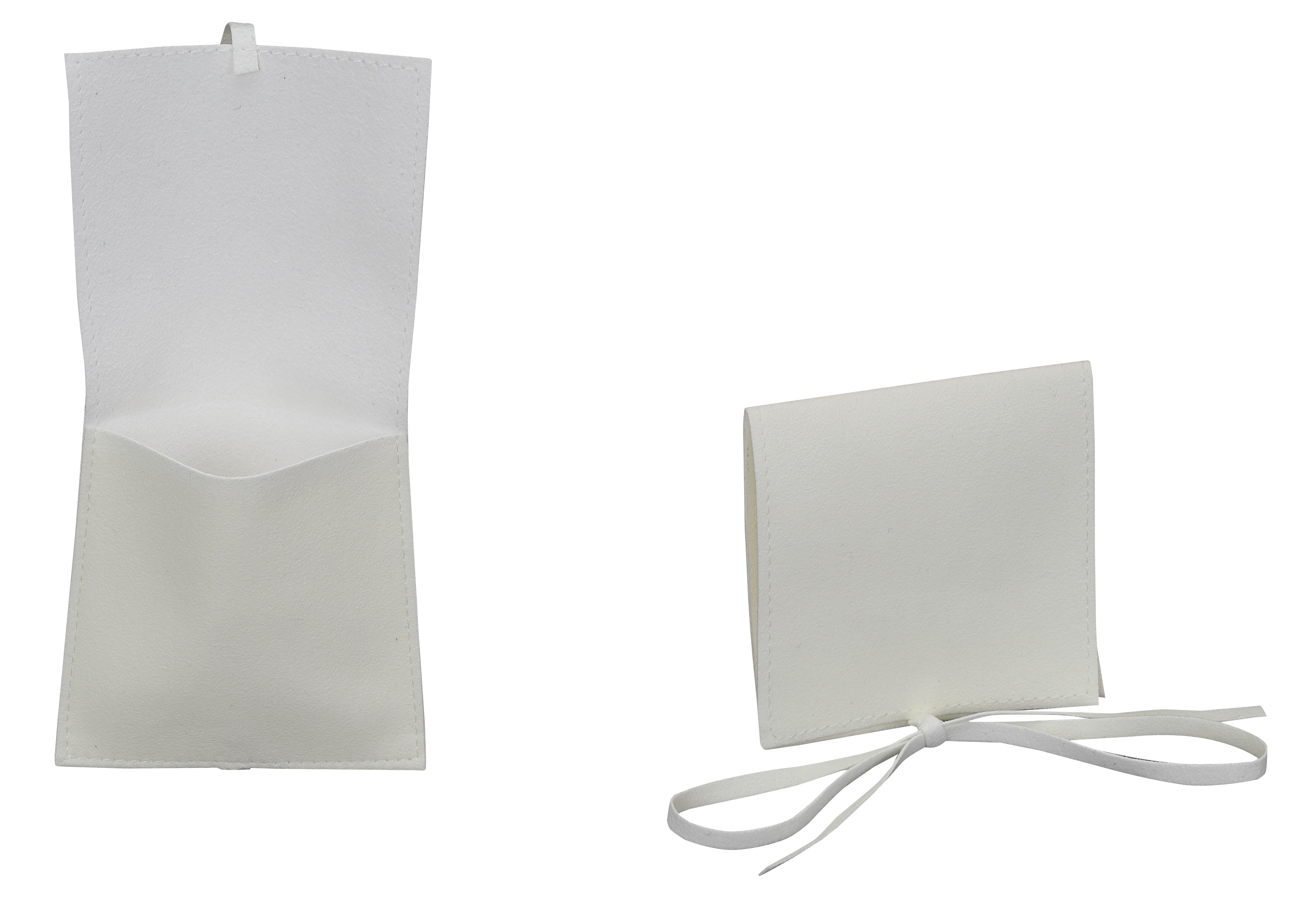 MICROSUEDE POUCH WITH STRINGS Pk of 20