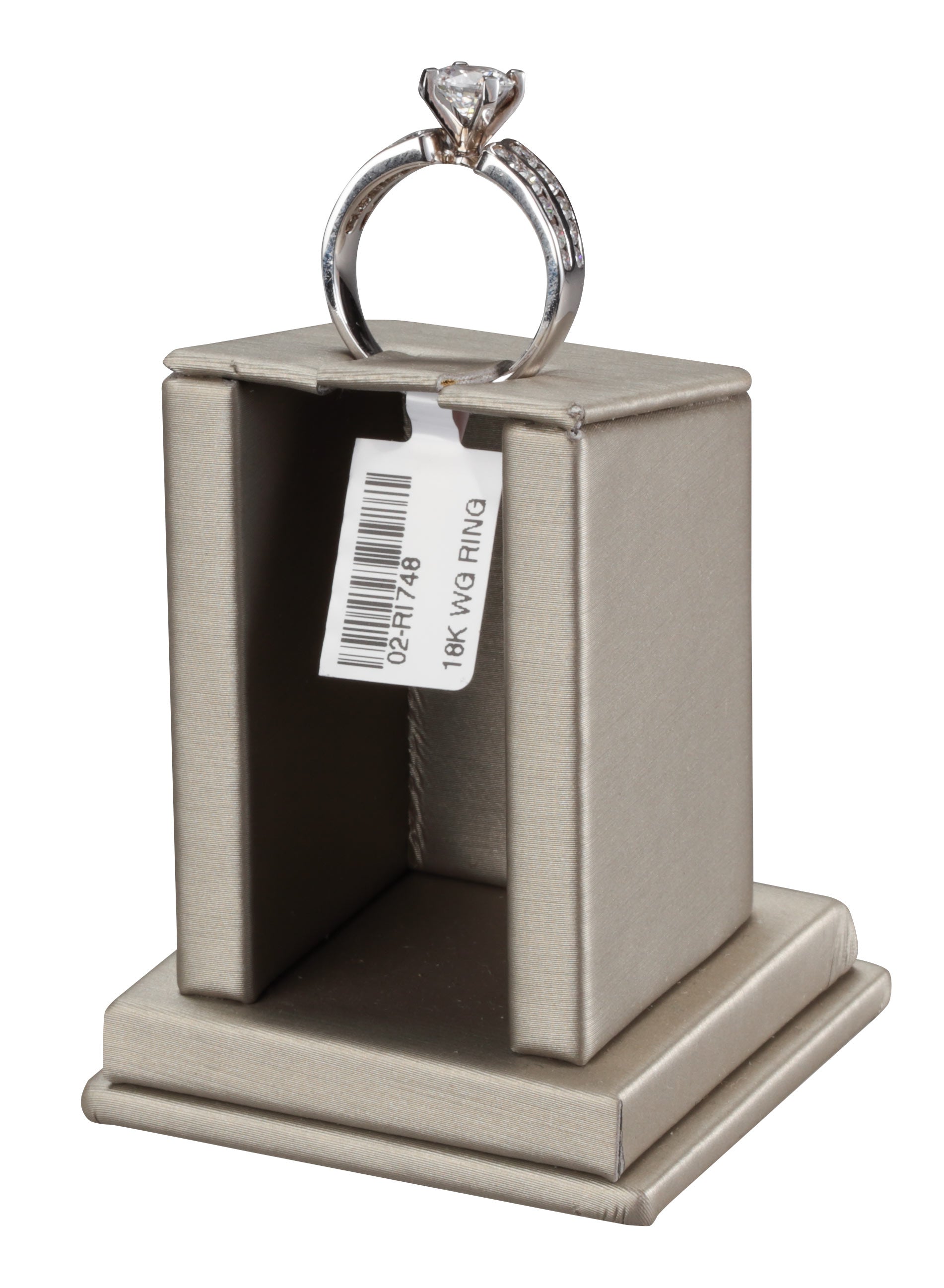 Medium Slant-Top Square Ring Columns, 2.5" L x 2" W