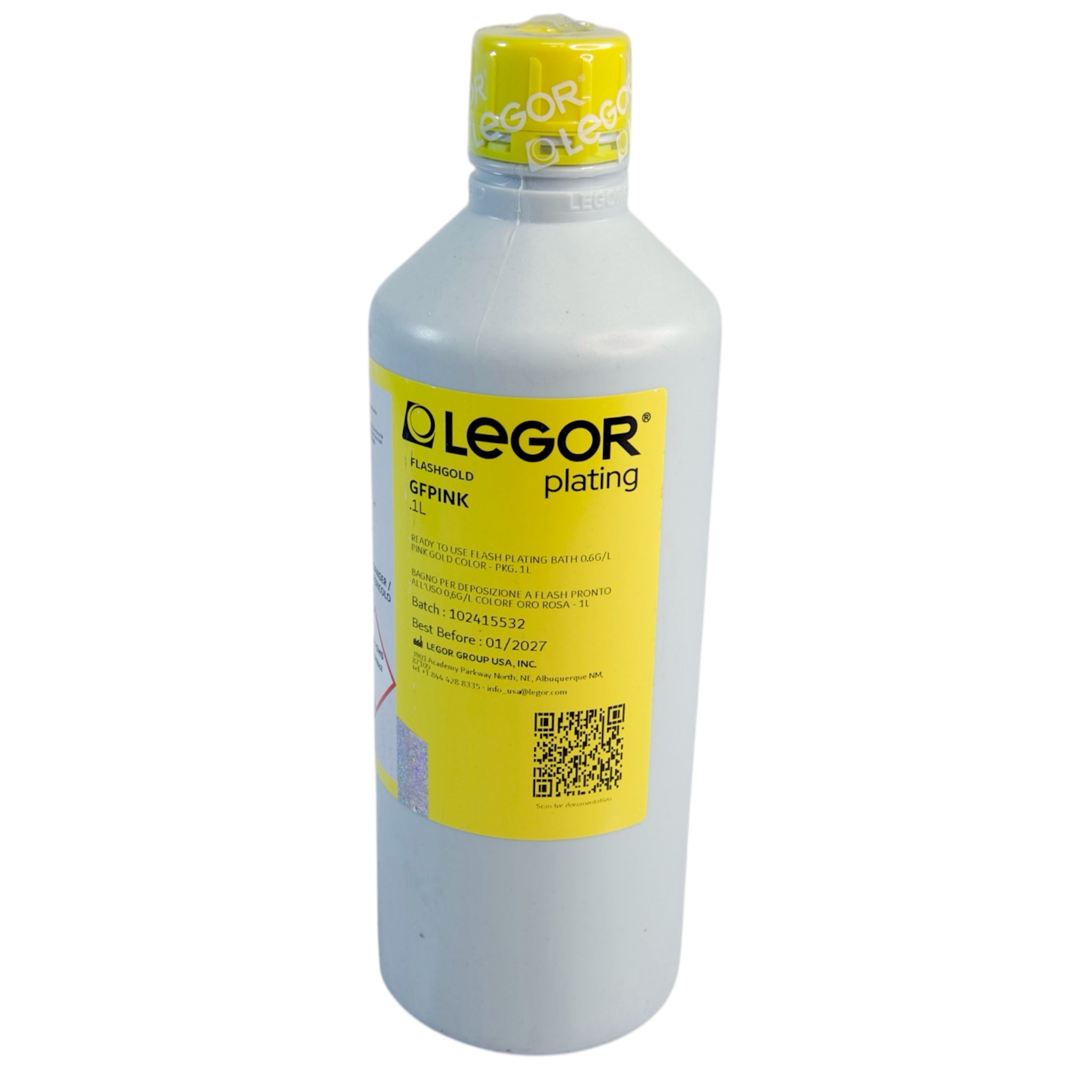 LEGOR Gold Flash Plating Pink Color, GFPINK