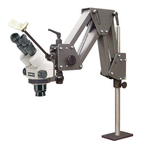 Meiji EMZ-5 Microscope & Ring Light on GRS® Acrobat Stand