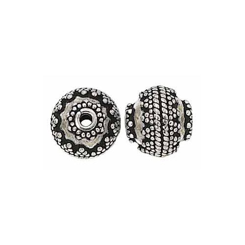 Sterling Silver Bali Bead - 10mm