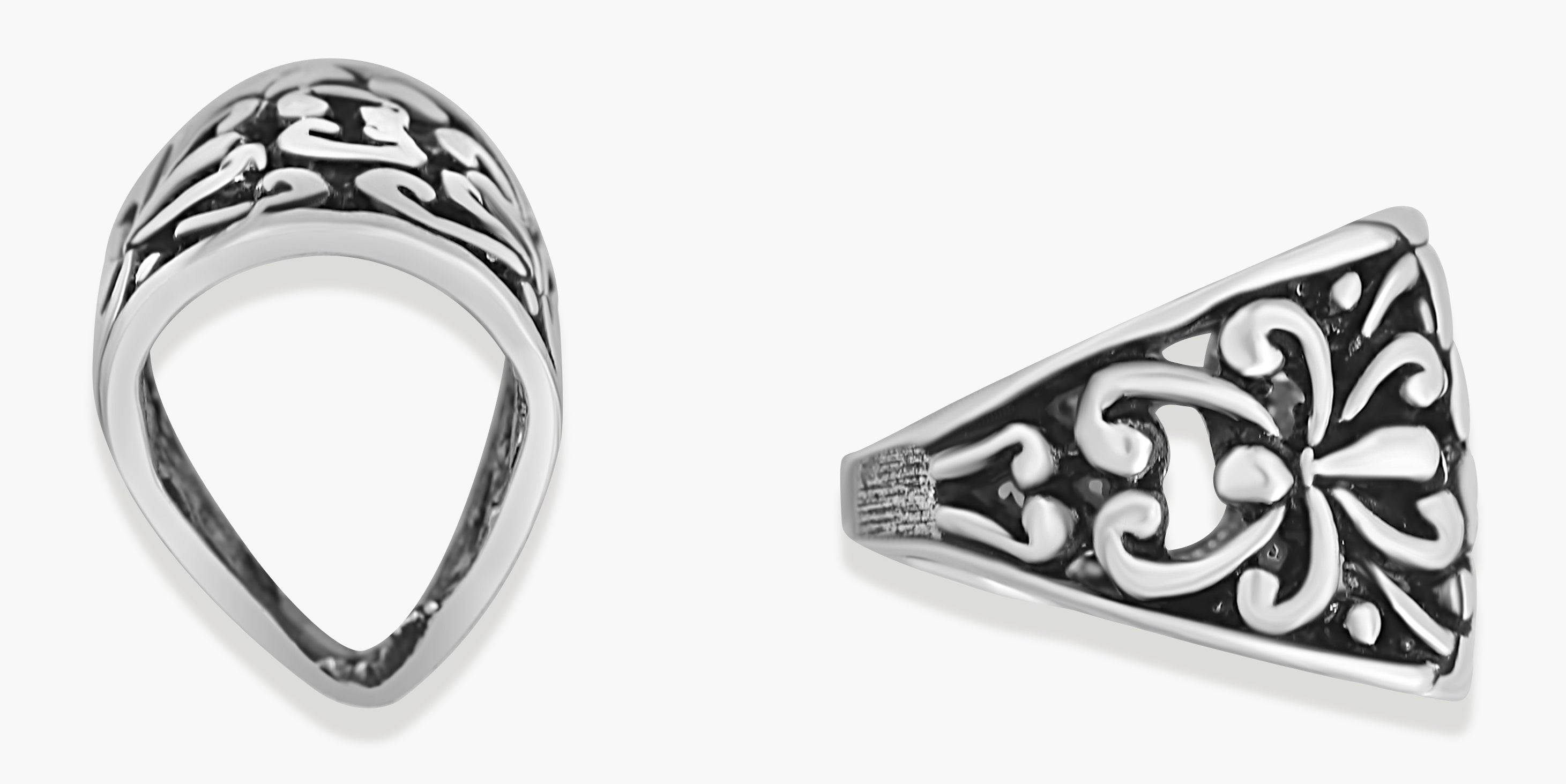 Sterling Silver Bali Bail