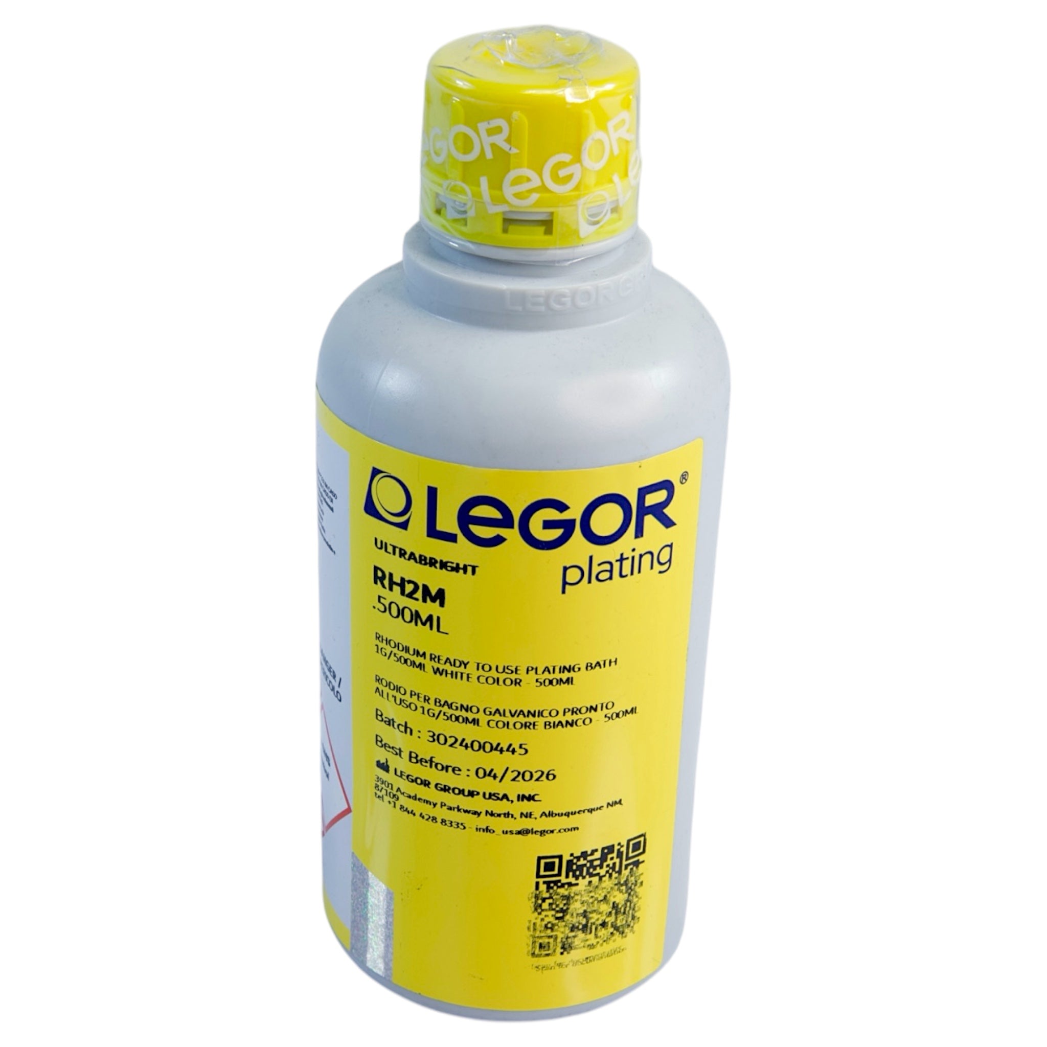 LEGOR Rhodium 1 Gram Bottle, RH2M