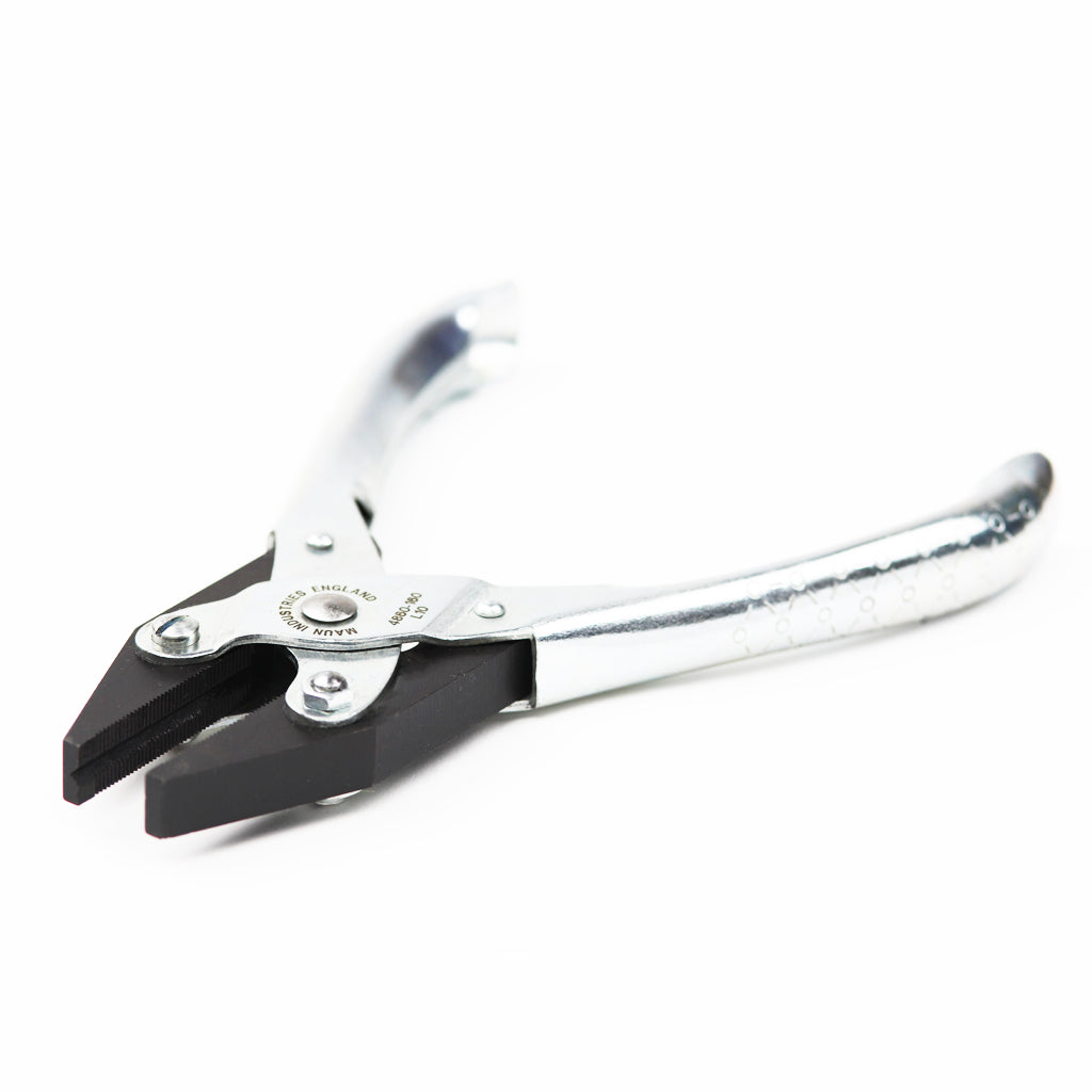 Maun Flat Nose Nose Serrated Parallel Plier