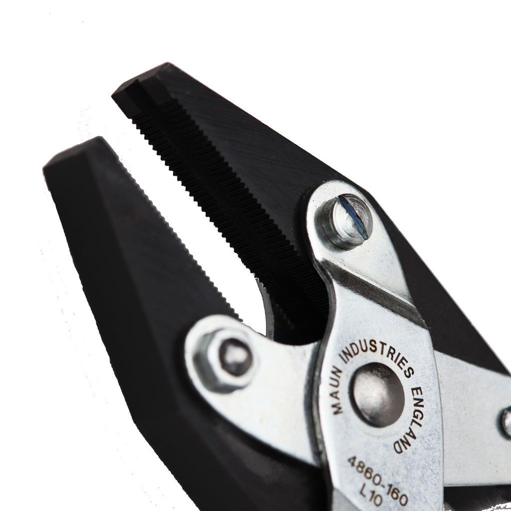 Maun Flat Nose Nose Serrated Parallel Plier