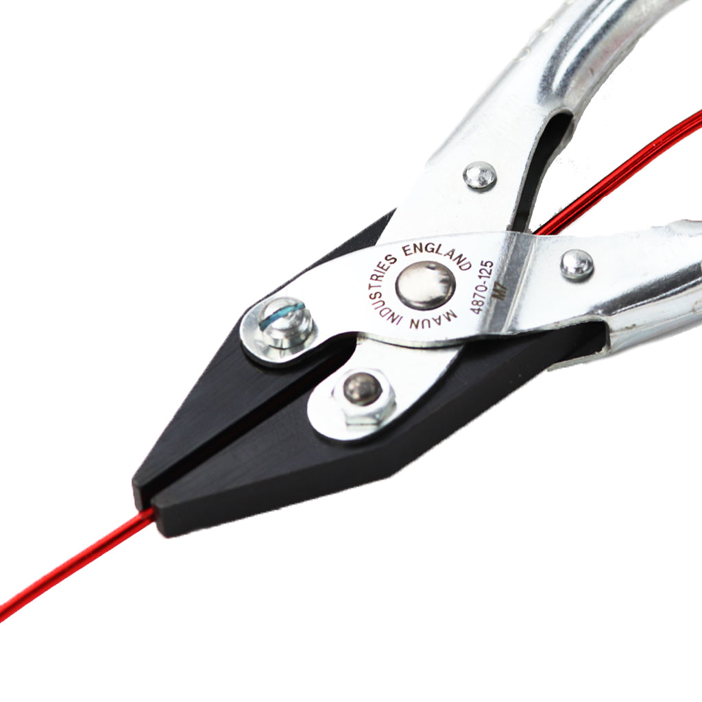 Maun Flat Nose Smooth Jaw Parallel Pliers