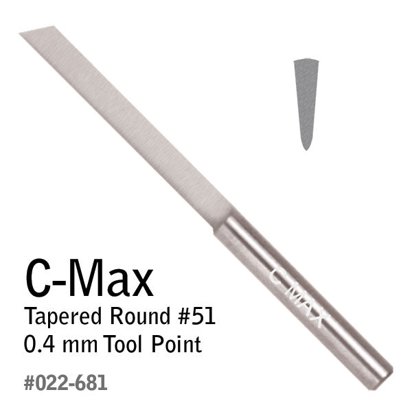 GRS® C-Max Tapered Round Gravers