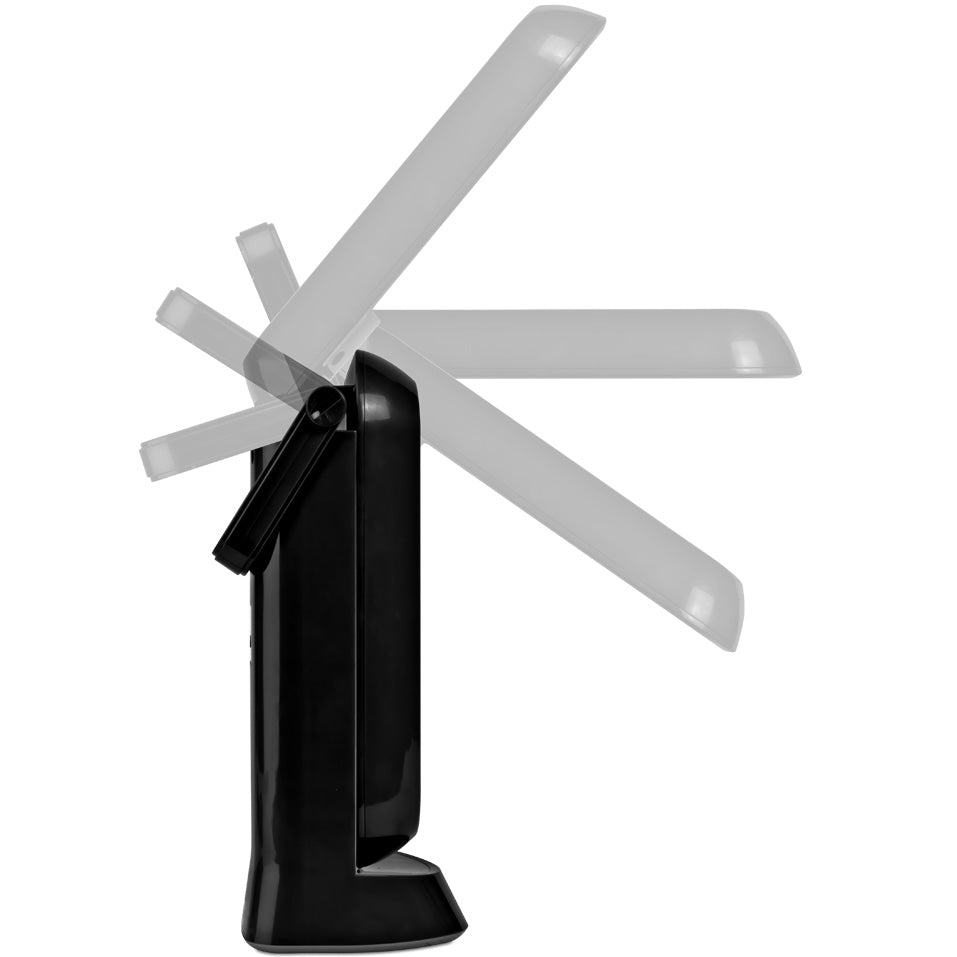 OttLite® 13w Folding Task Black Display Lamp