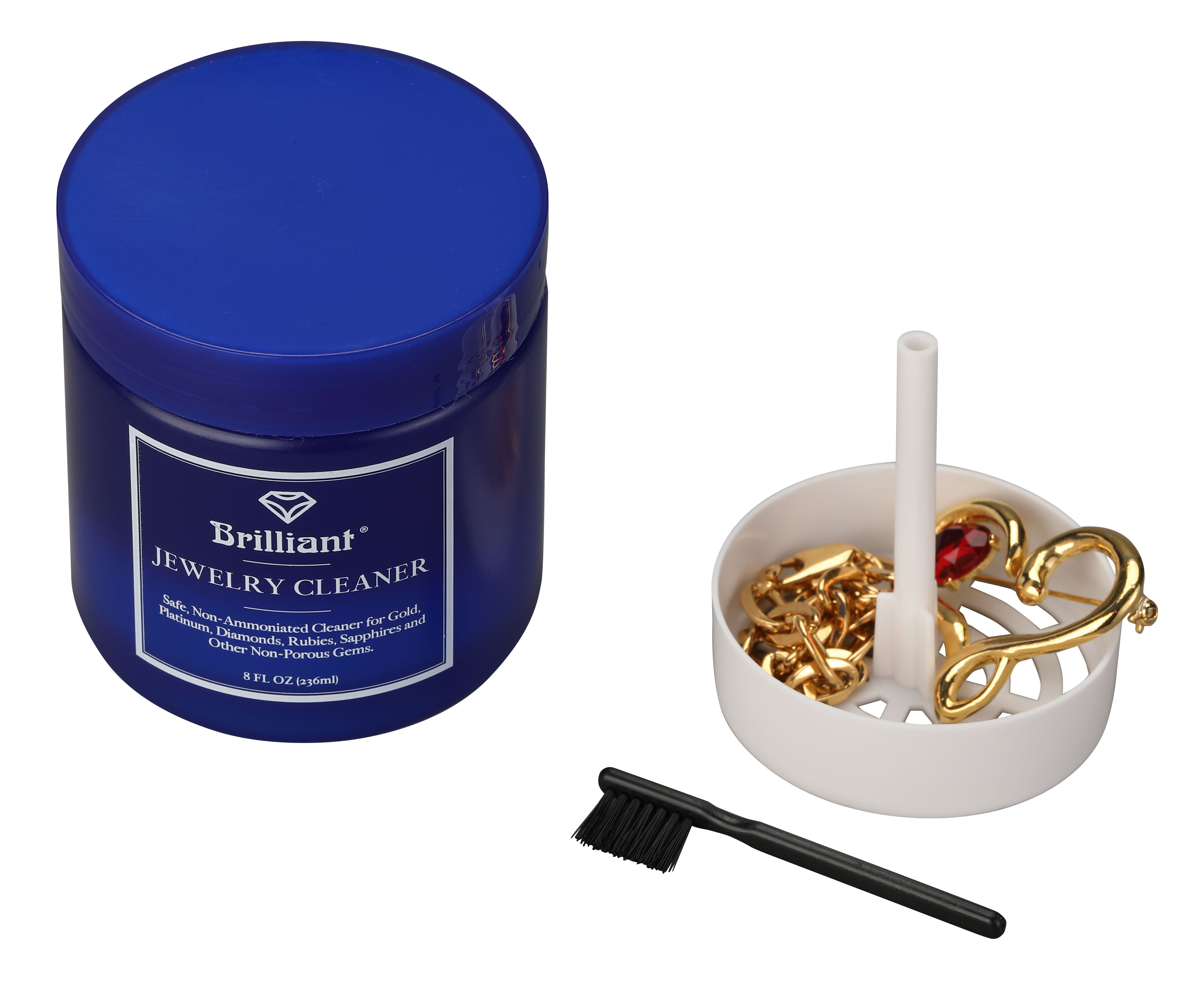 Brilliant® Jewelry Cleaning Solution 8-Oz.