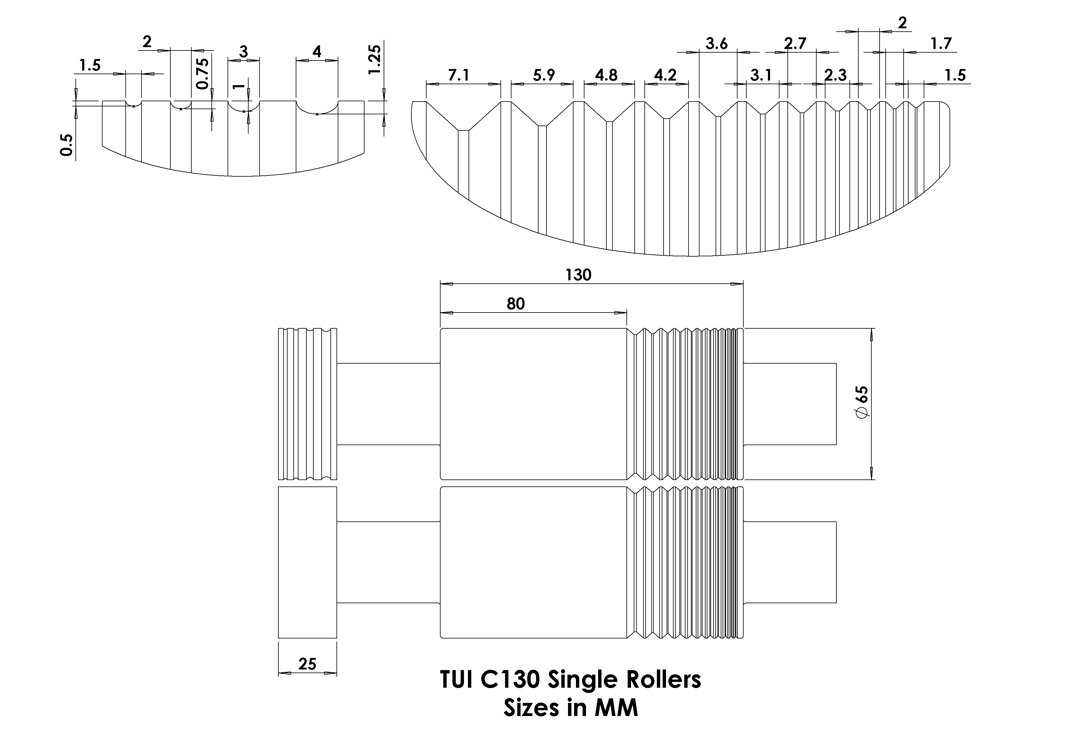 Durston TUI C130 Single Power Rolling Mill